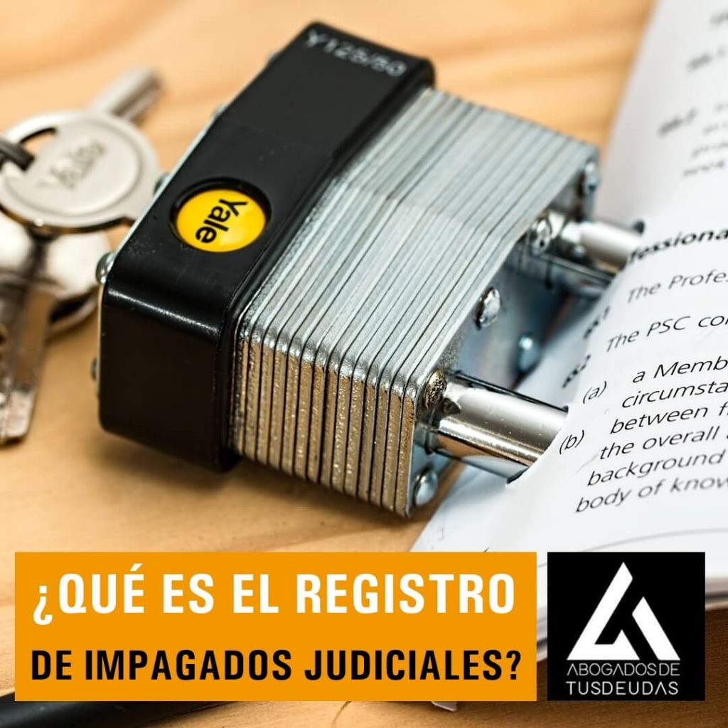 Registro de Impagados Judiciales